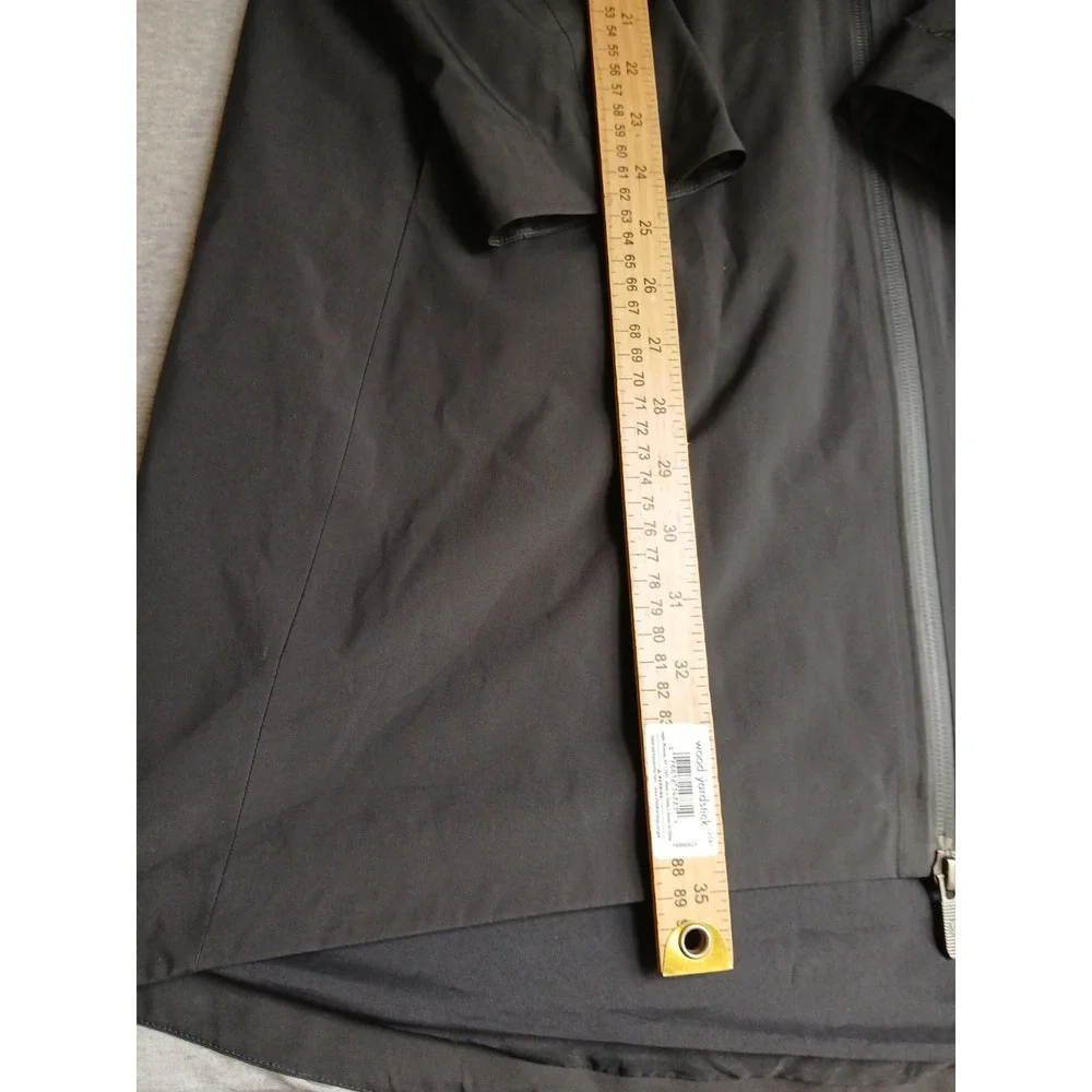 Lululemon Jacket 10 Rain Rebel Hooded Parka Waterproof Outdoor Full Zip Black
